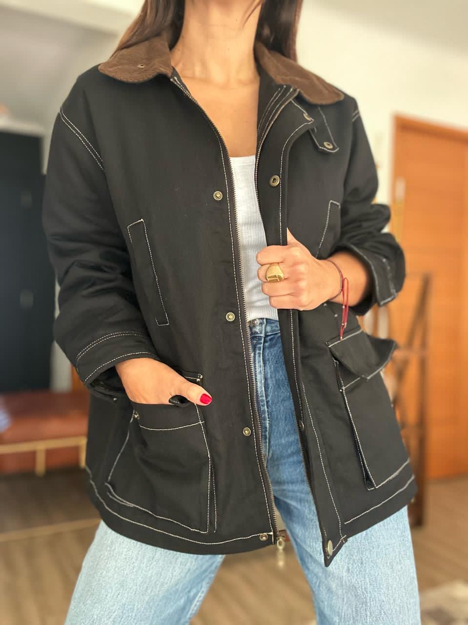Chaqueta Dinamarca Negro