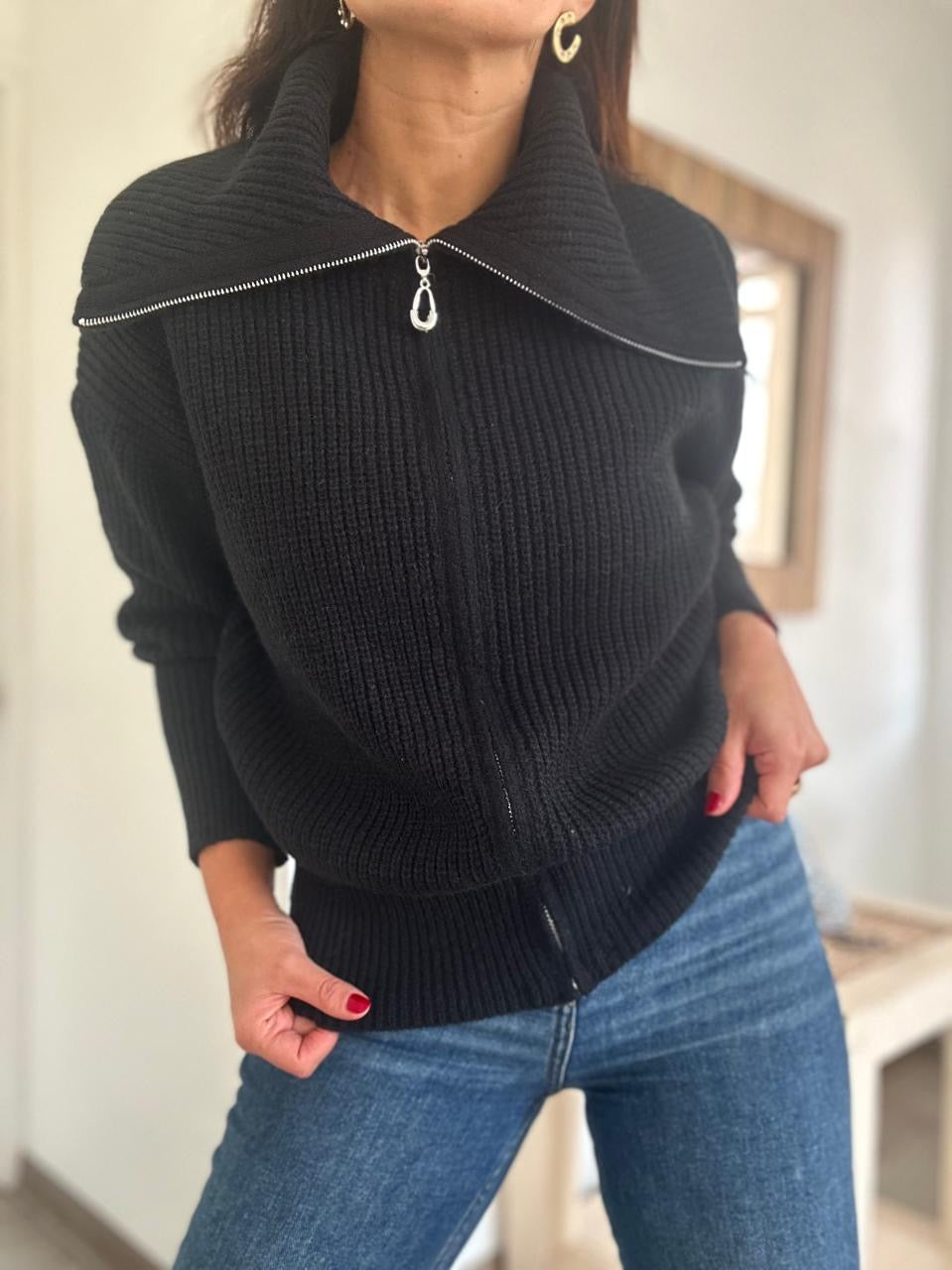 SWEATER ECUADOR NEGRO