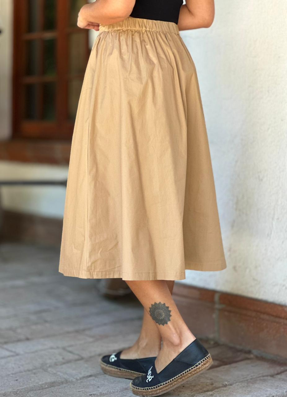 Falda Manchester Beige