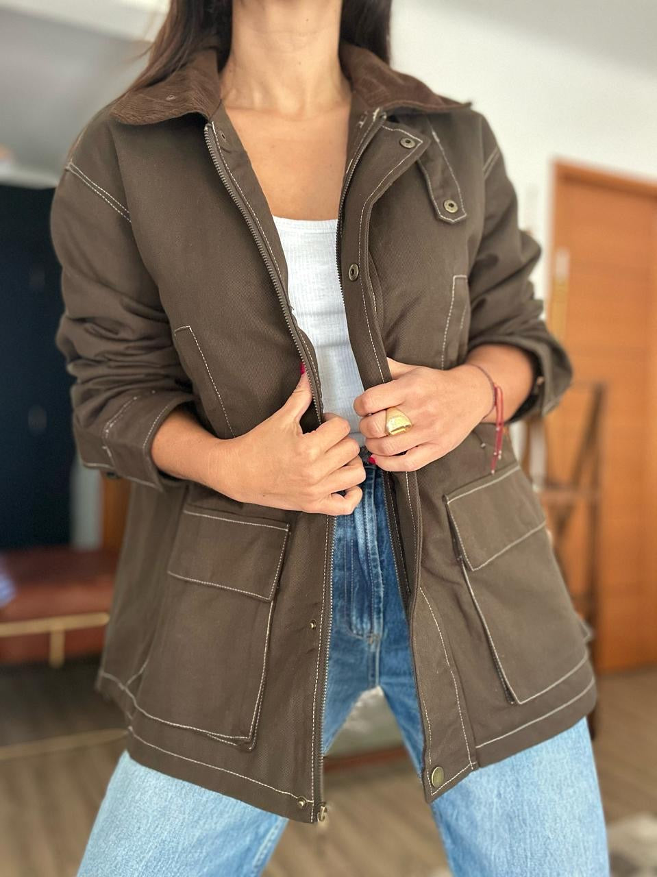 Chaqueta Dinamarca Verde