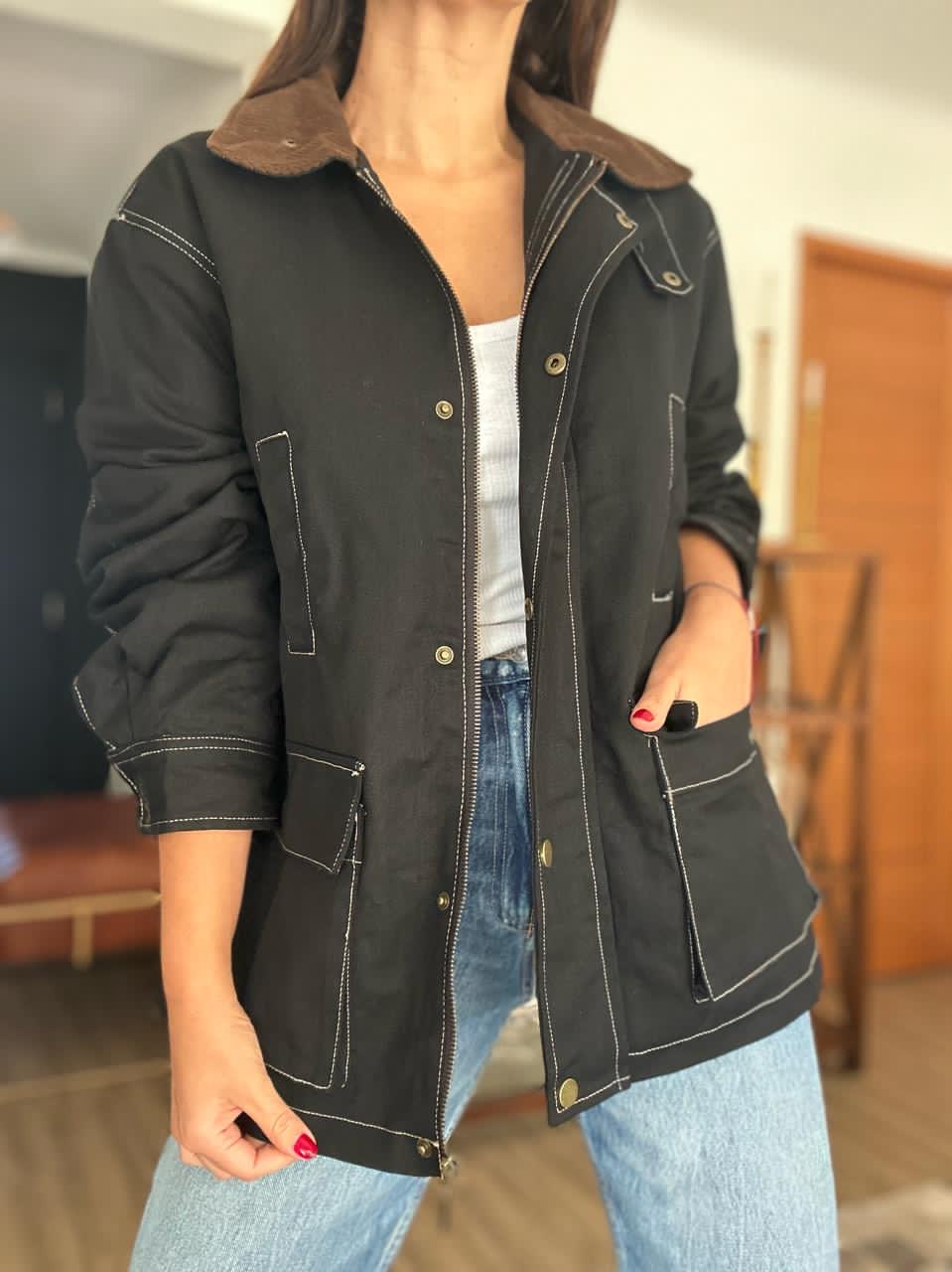 Chaqueta Dinamarca Negro