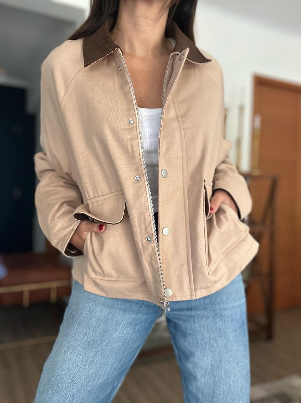 Chaqueta Estocolmo Beige