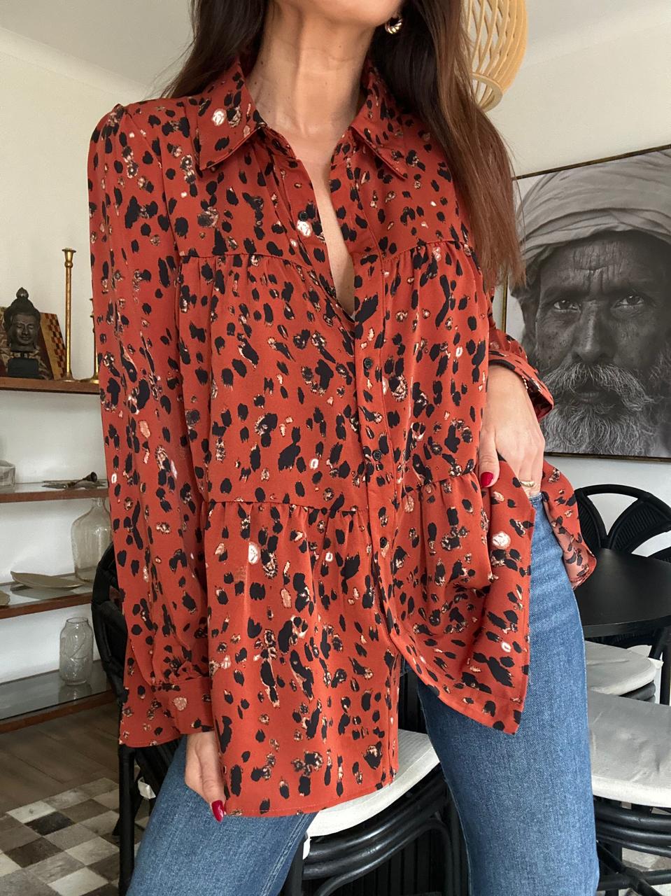 BLUSA BRASIL CAFE