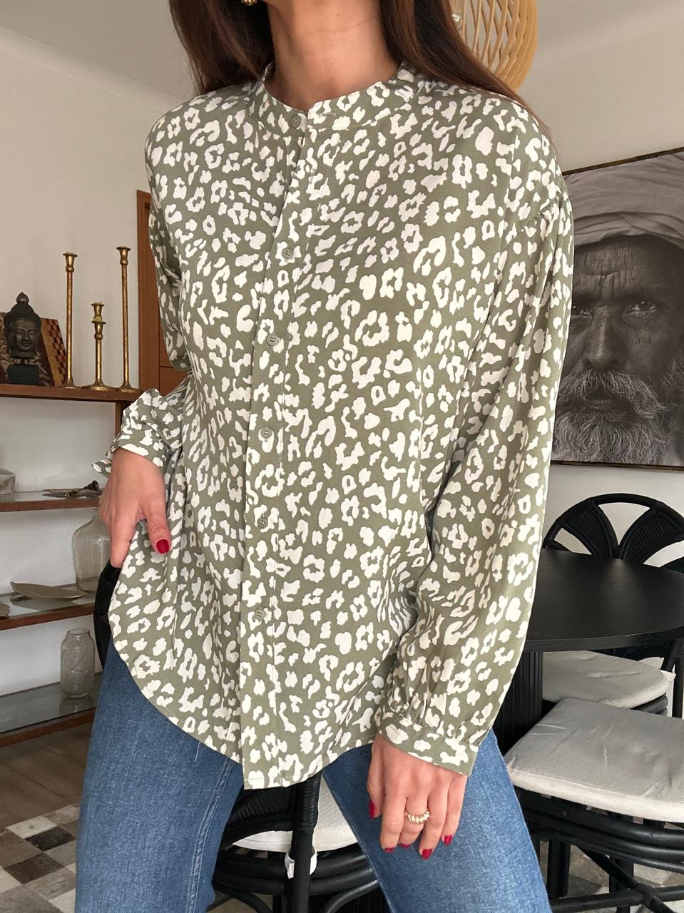 BLUSA INDIA VERDE