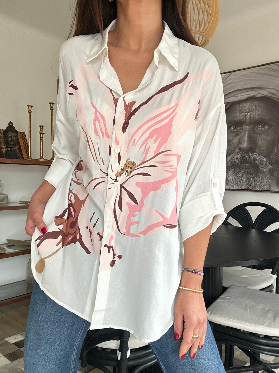 BLUSA FRANCIA ROSA