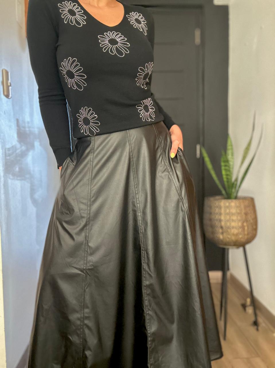 FALDA JORDANIA NEGRA
