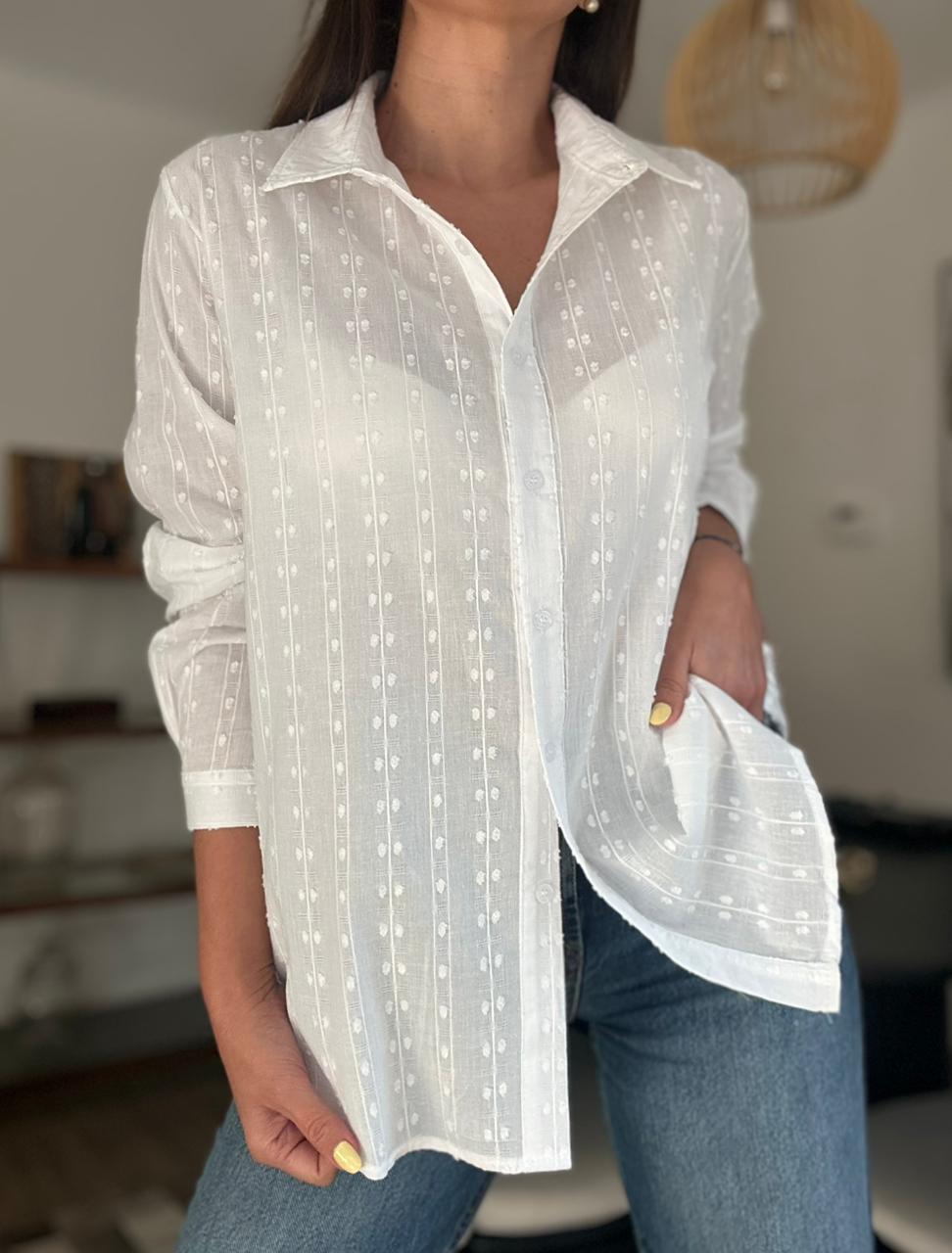 BLUSA SIRIA BLANCA