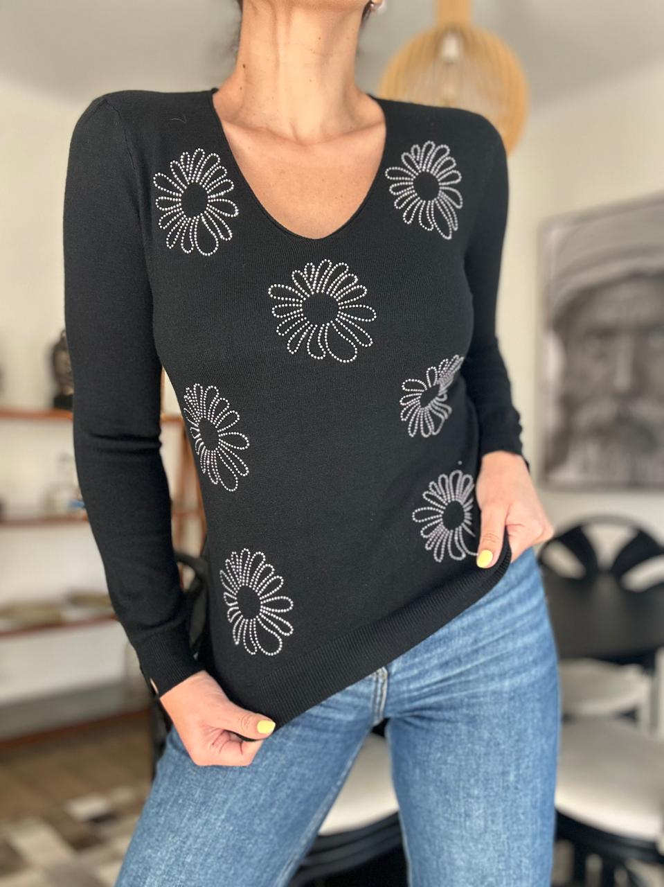 SWEATER BUZIOS NEGRO