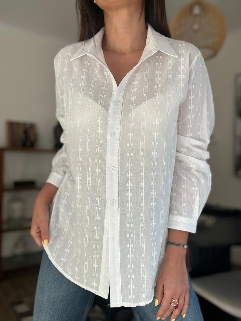 BLUSA SIRIA BLANCA