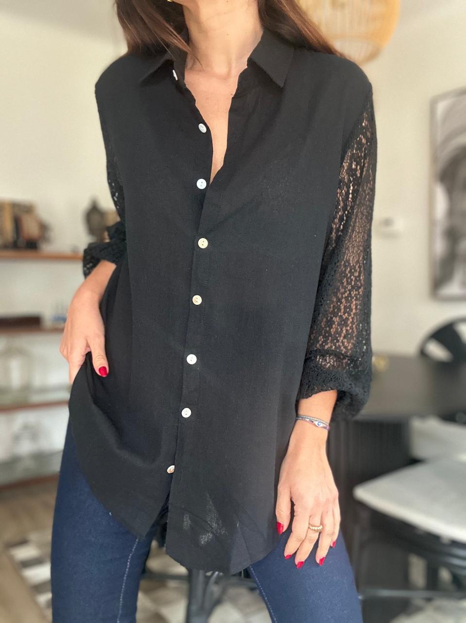 BLUSA TOKIO NEGRA