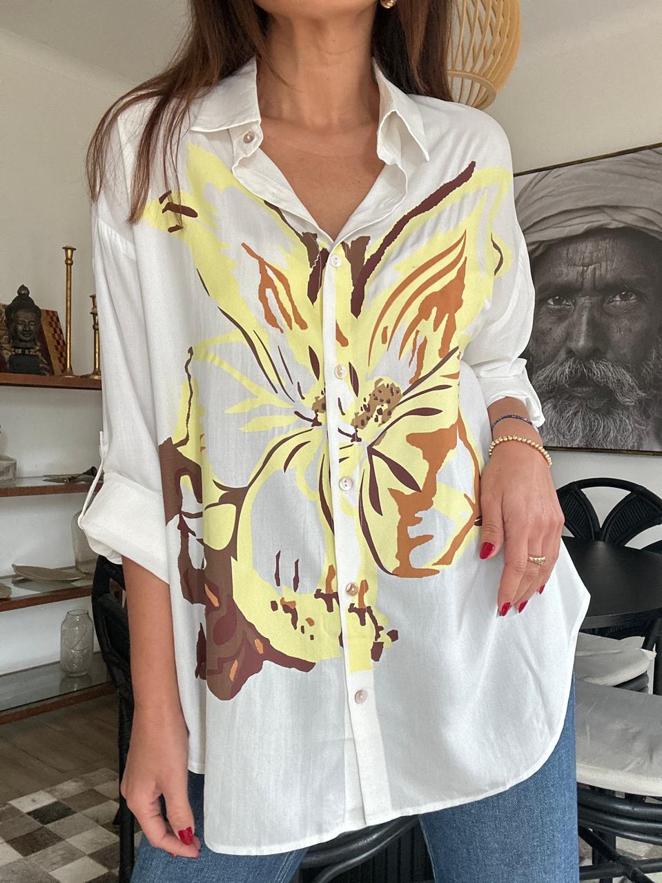 BLUSA FRANCIA AMARILLA