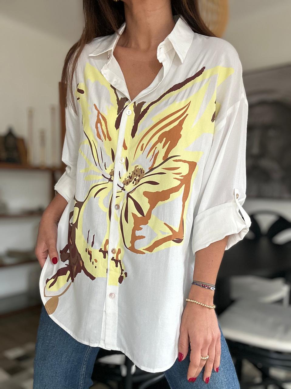 BLUSA FRANCIA AMARILLA