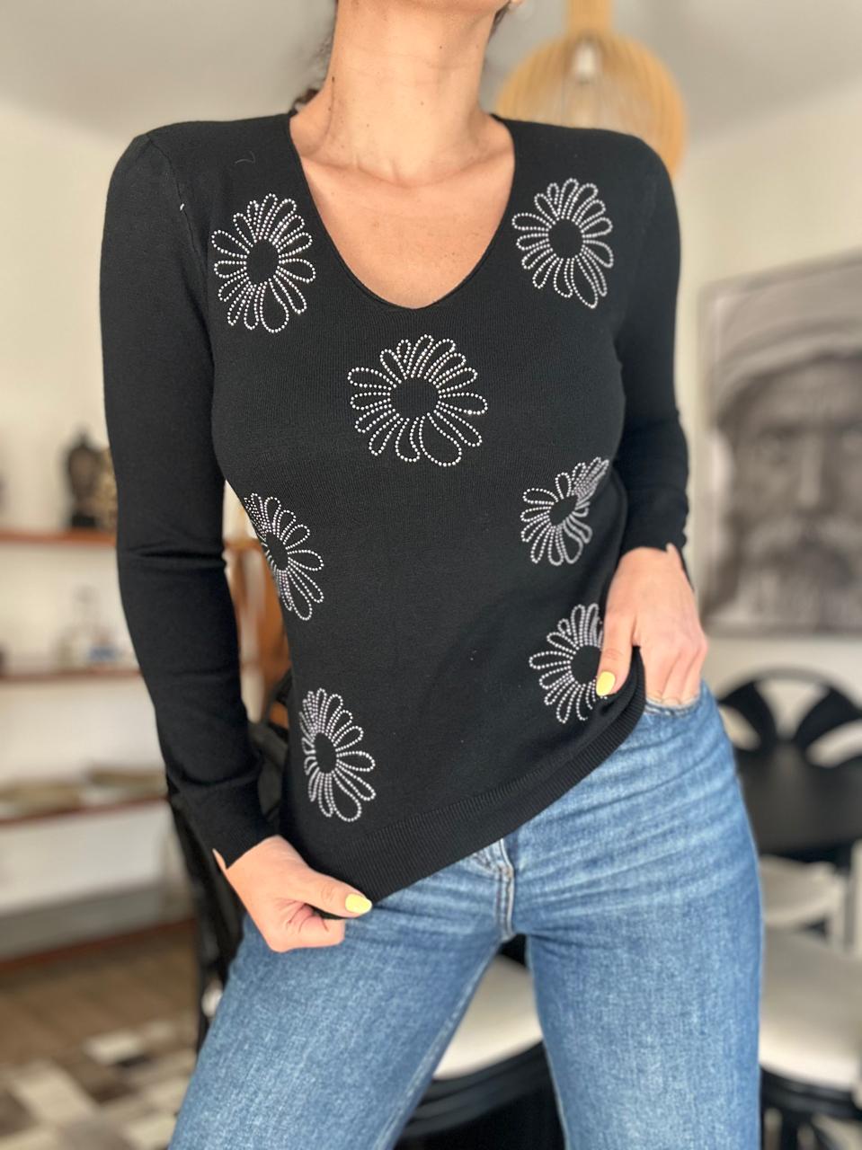 SWEATER BUZIOS NEGRO