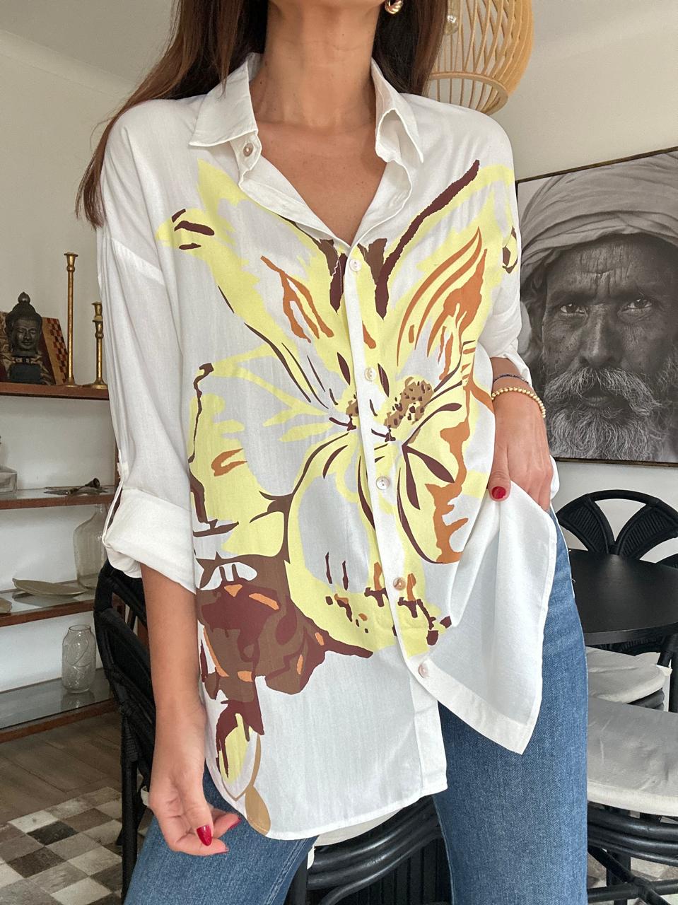 BLUSA FRANCIA AMARILLA
