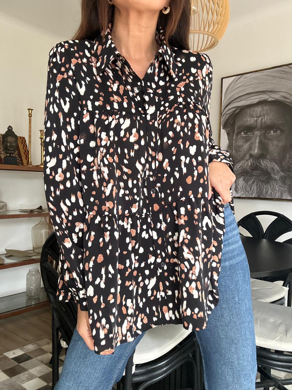 BLUSA BRASIL NEGRA