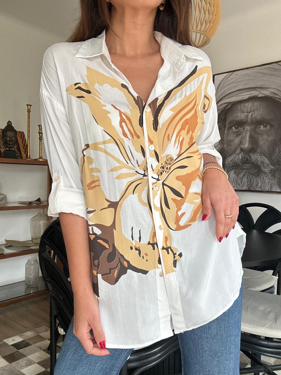 BLUSA FRANCIA BEIGE