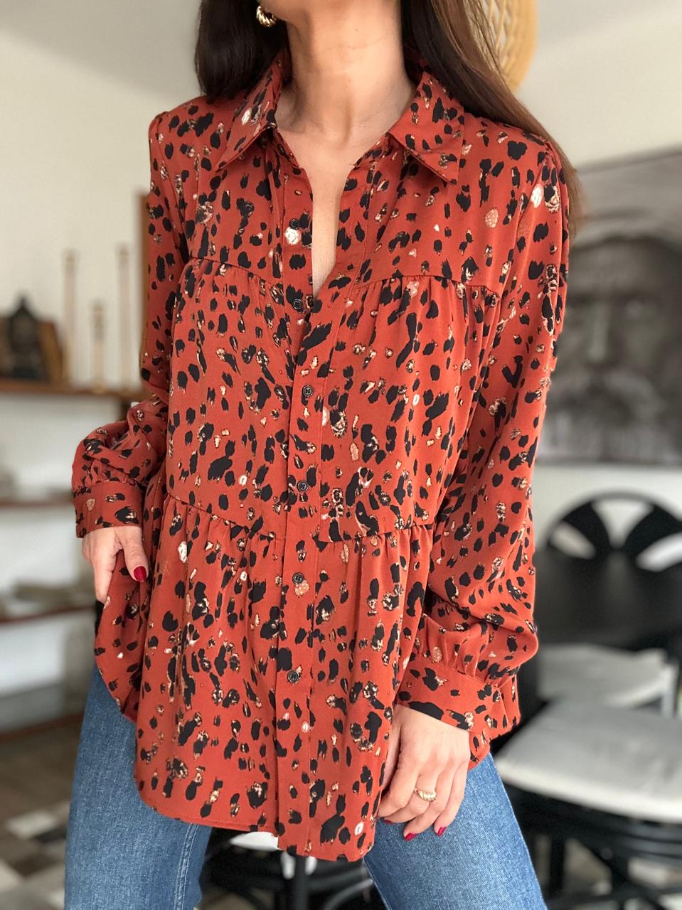 BLUSA BRASIL CAFE