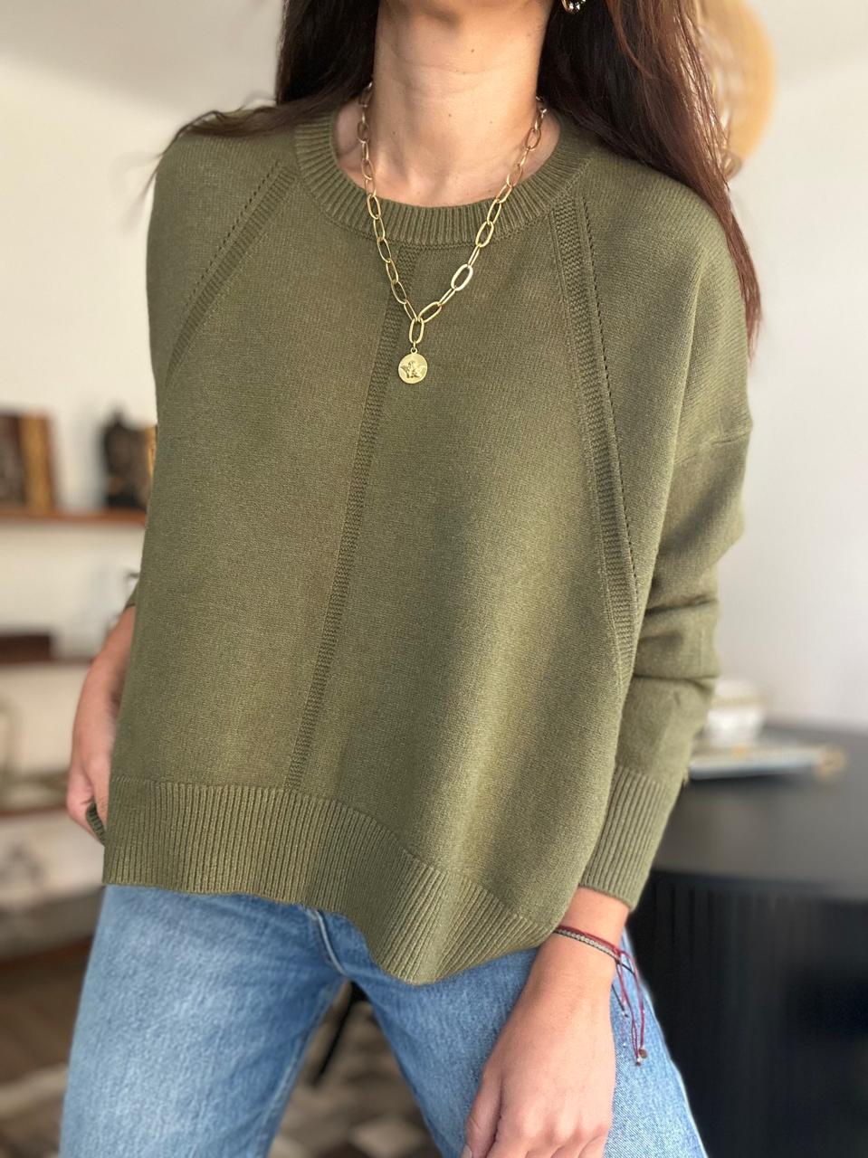 SWEATER HOUSTON VERDE