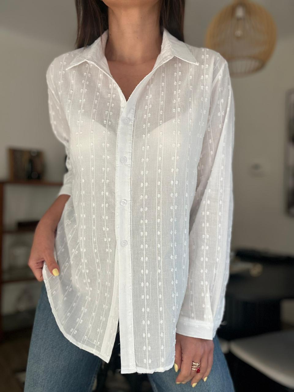 BLUSA SIRIA BLANCA
