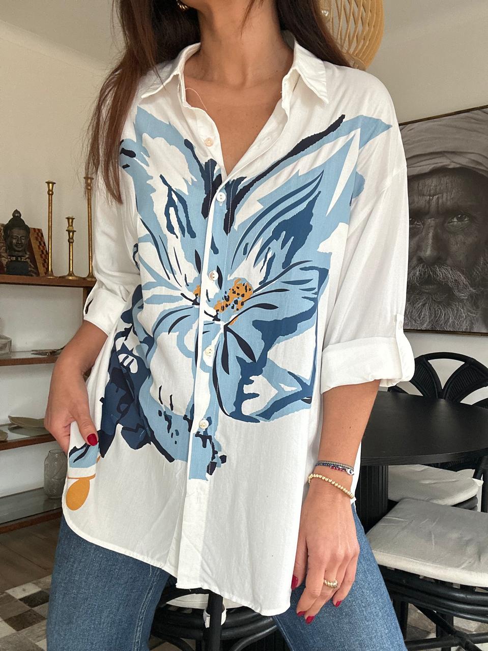 BLUSA FRANCIA AZUL