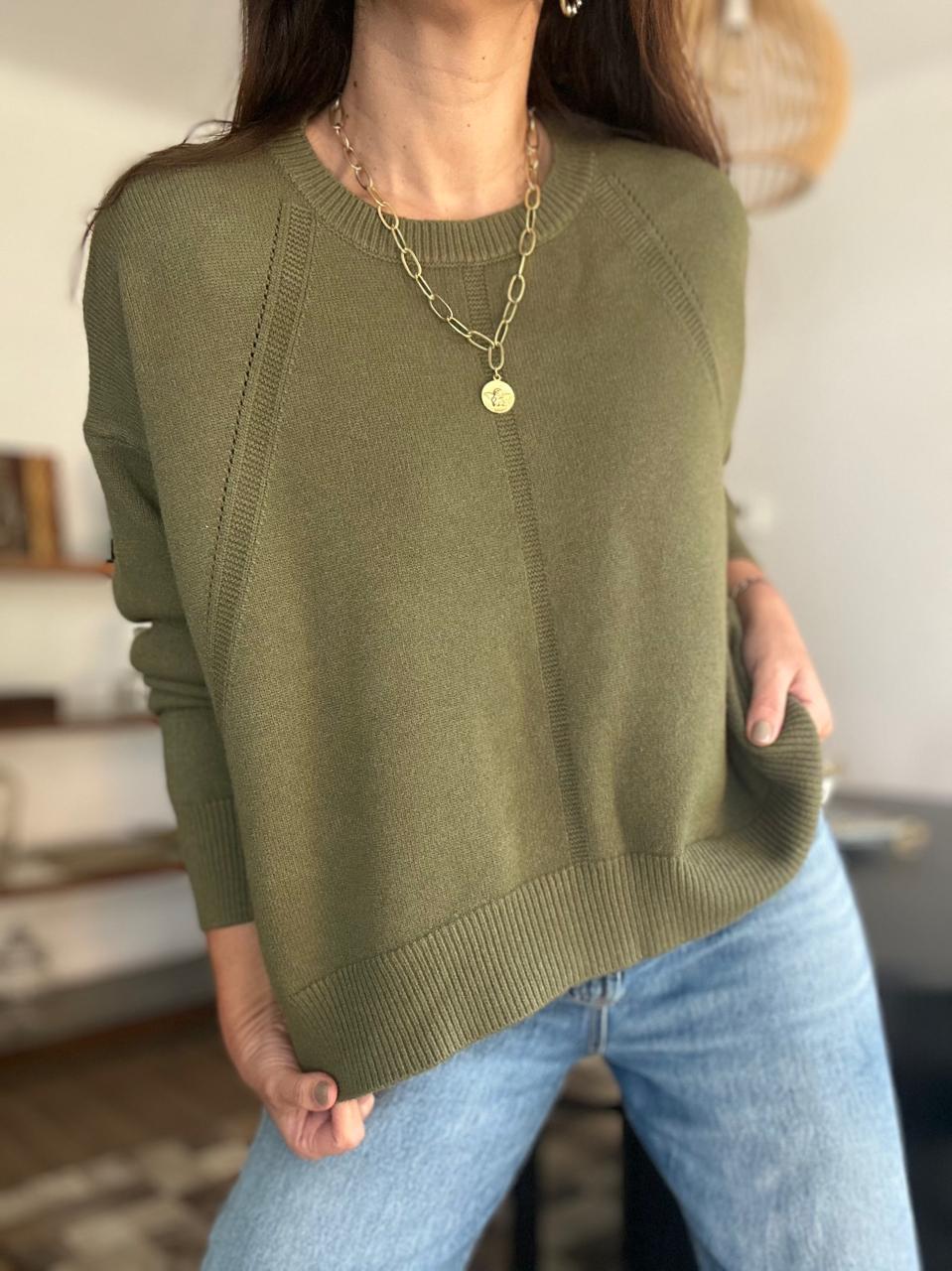 SWEATER HOUSTON VERDE
