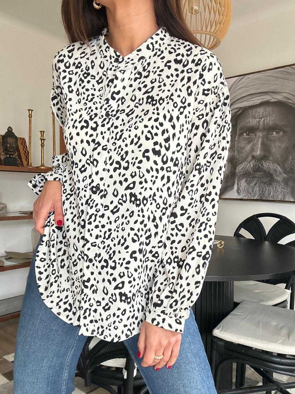 BLUSA INDIA BLANCA