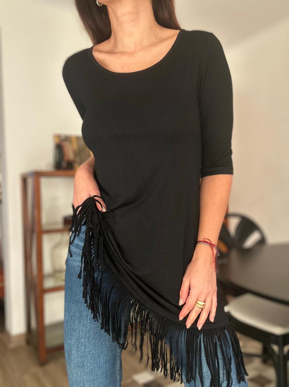 POLERA KENIA NEGRA