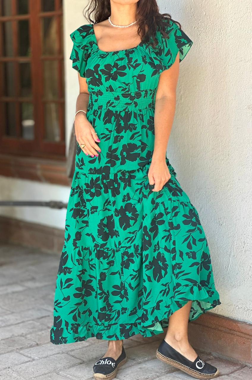 Vestido Dominica Verde