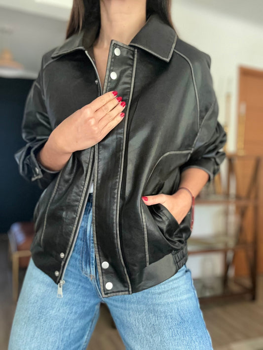 Chaqueta Bosnia Negro