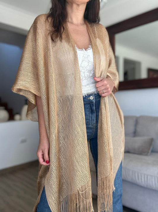 TAPADO KIMONO PALERMO DORADO