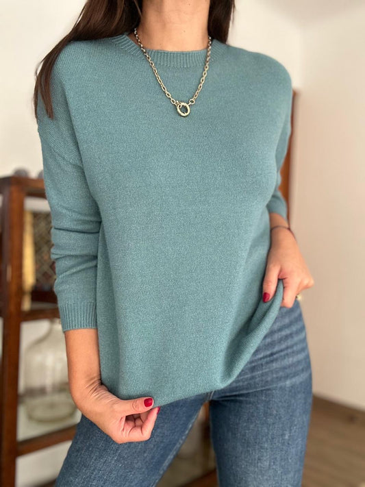 Sweater Italia Turqueza