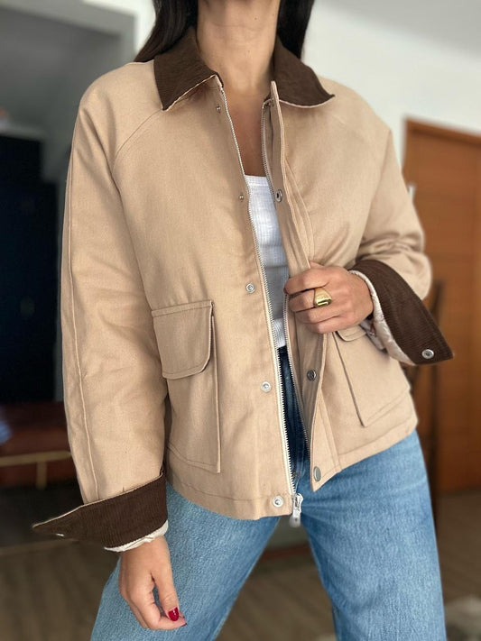 Chaqueta Estocolmo Beige