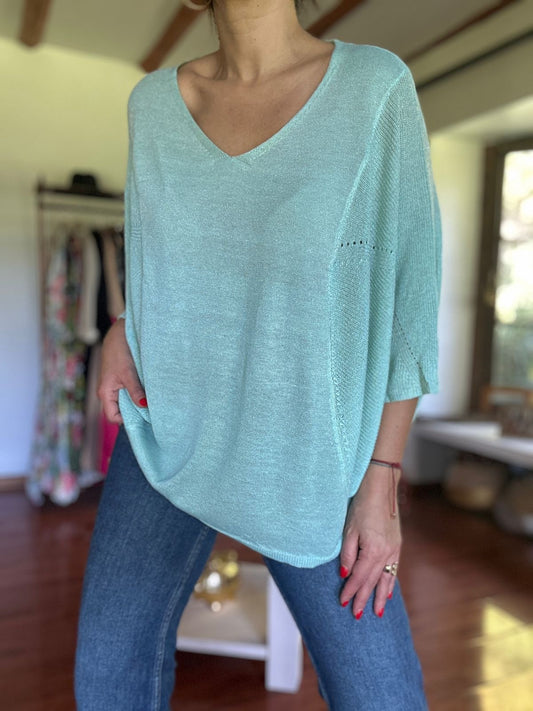 Polera Paris Menta