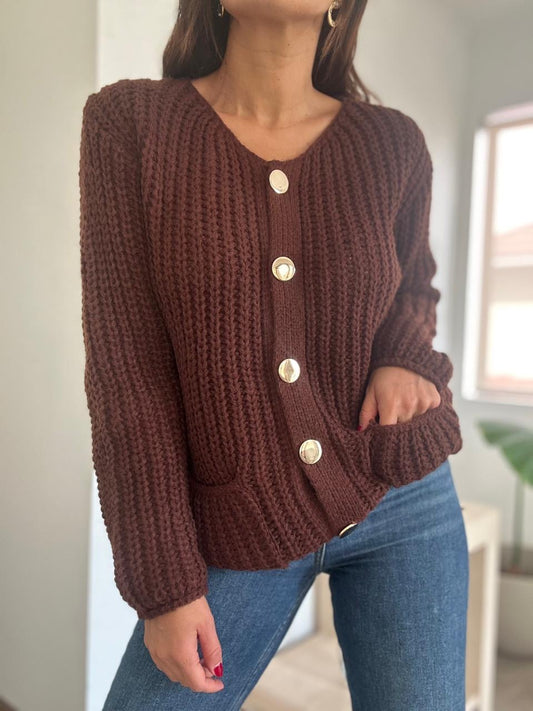 SWEATER PANAMA CHOCOLATE