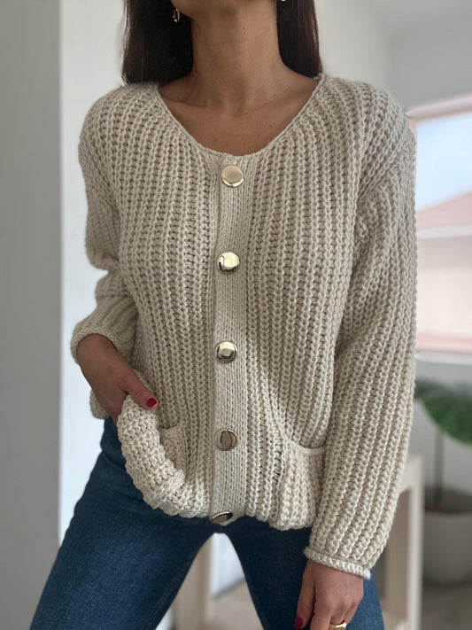 SWEATER PANAMA BLANCO