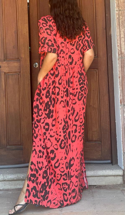 Vestido Puerto Cisnes Rojo