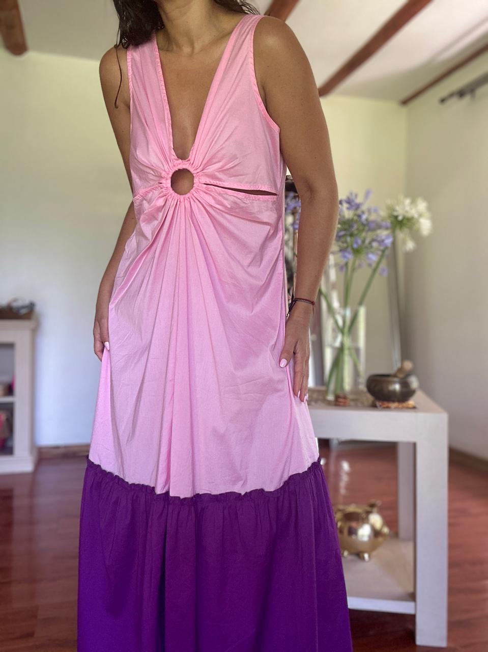 Vestido Jordania Rosado