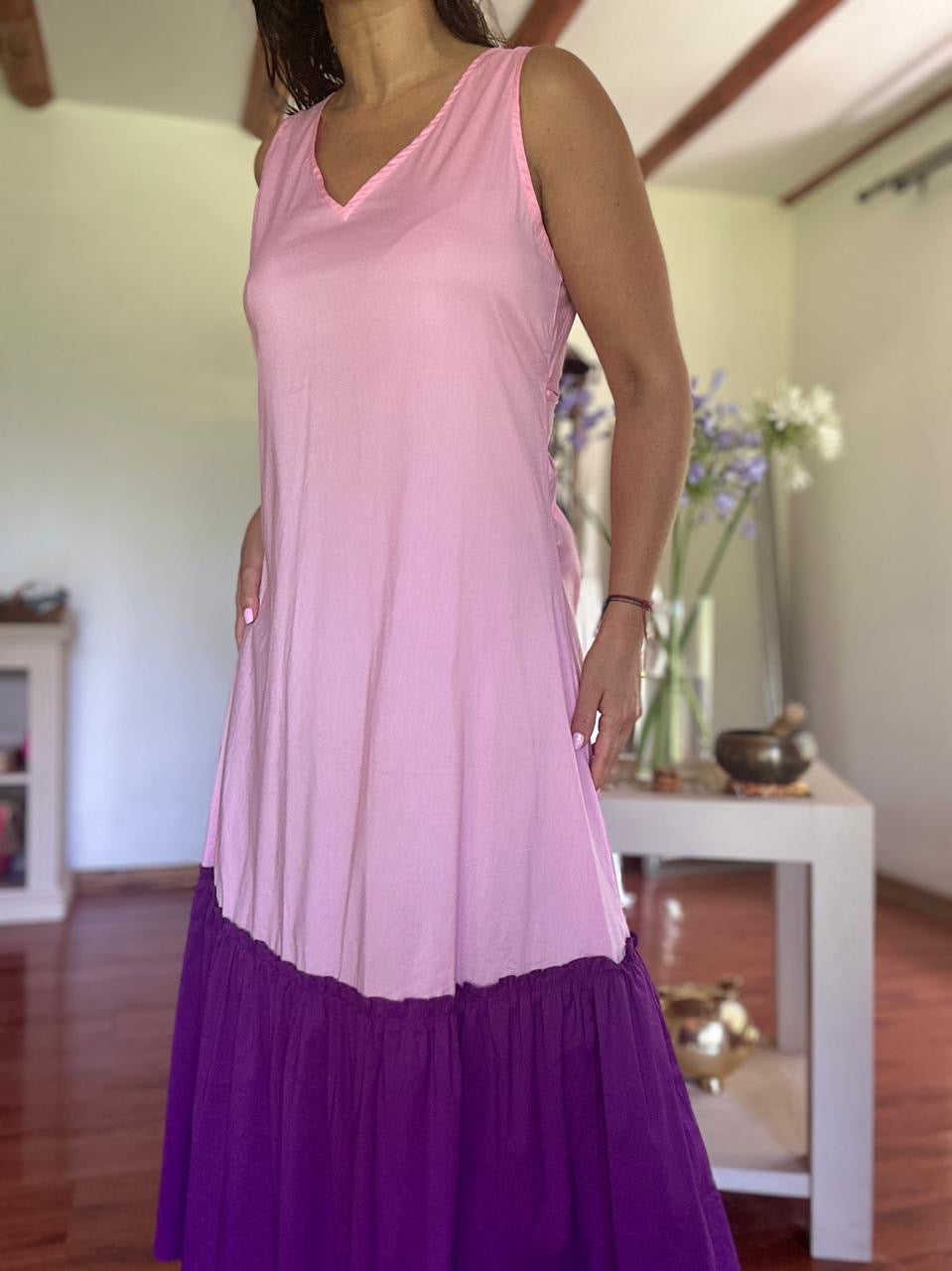 Vestido Jordania Rosado