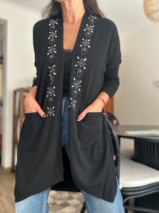 Cardigan Perú Negro
