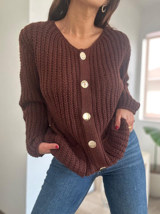 SWEATER PANAMA CHOCOLATE