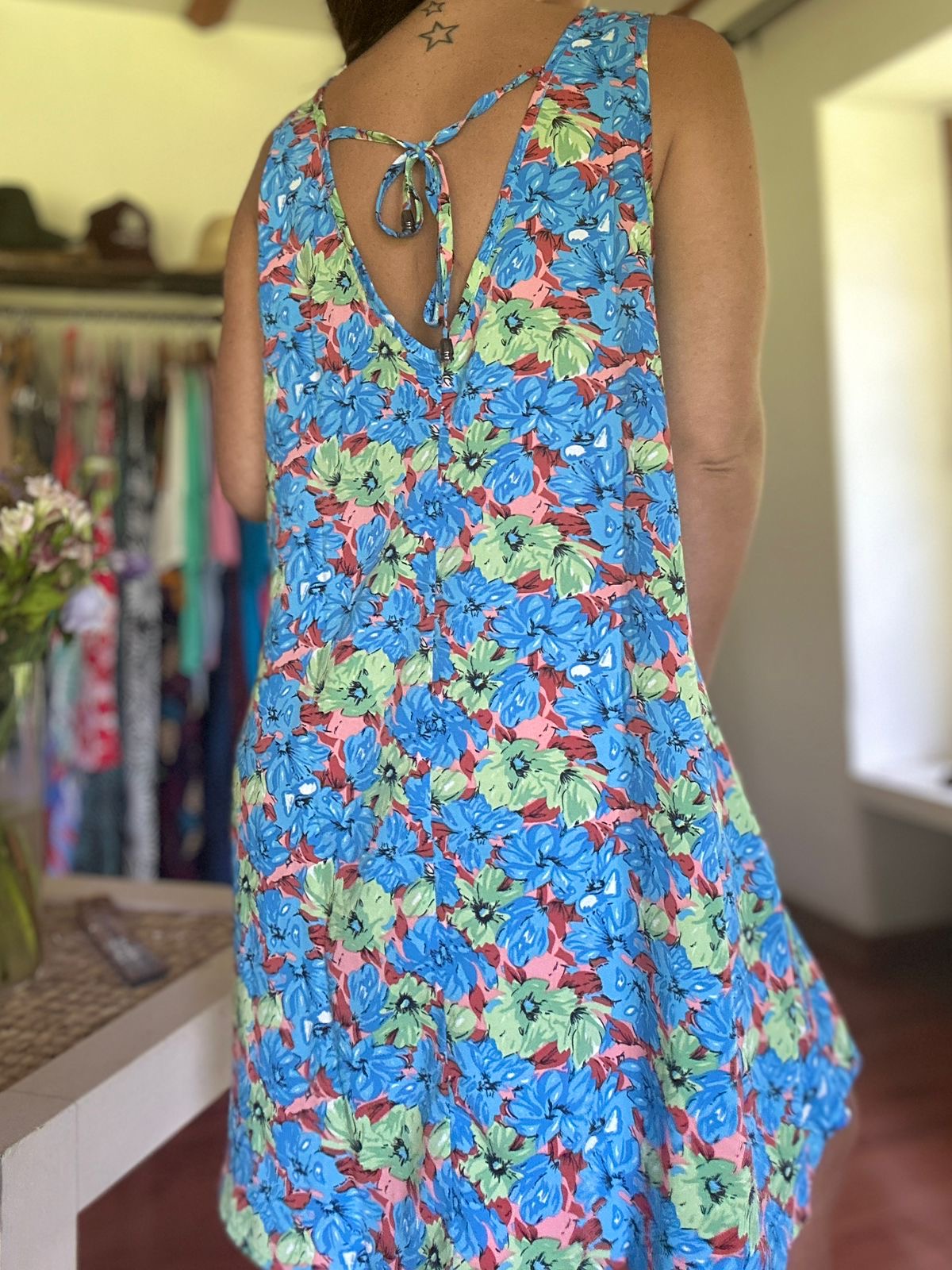 Vestido San Lorenzo Azul