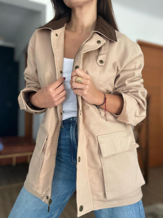 Chaqueta Dinamarca Beige