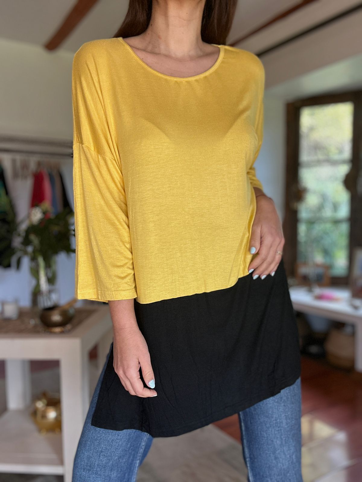 Polera Barcelona Amarillo