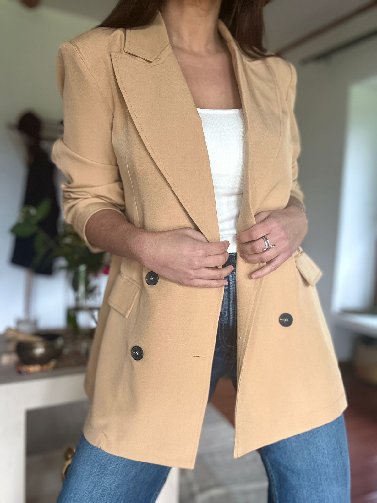 Blazer Brasilia Beige