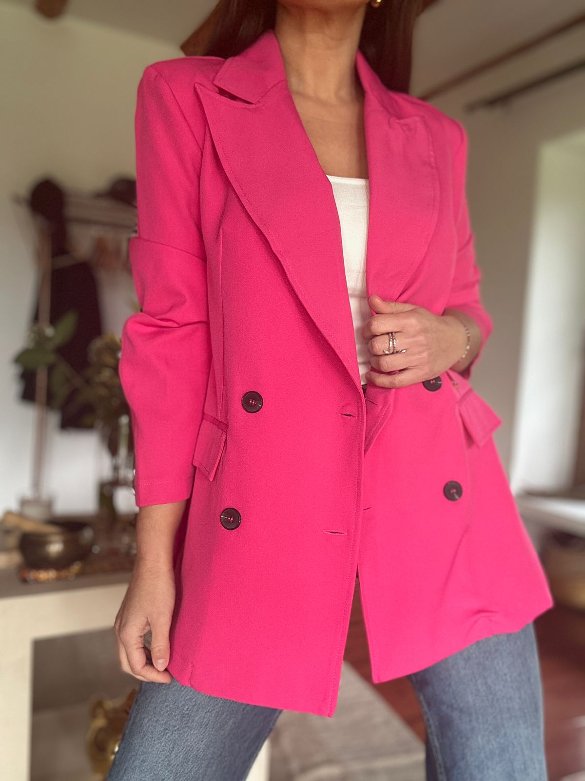 Blazer Brasilia Fucsia