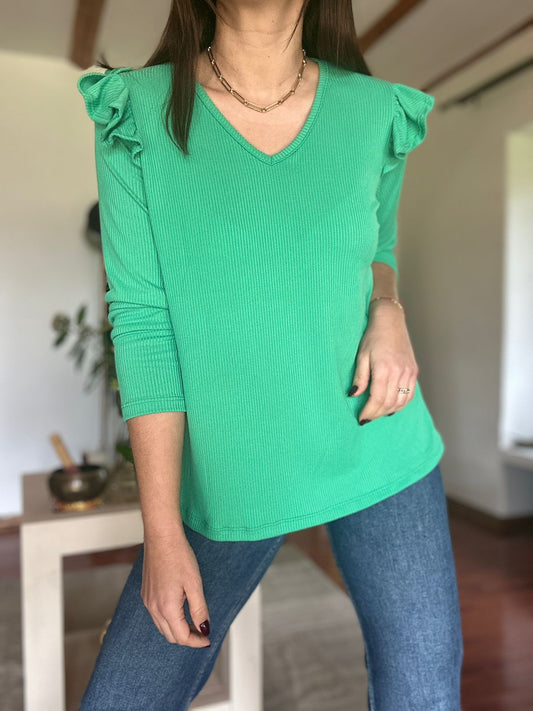 Polera Tailandia Verde