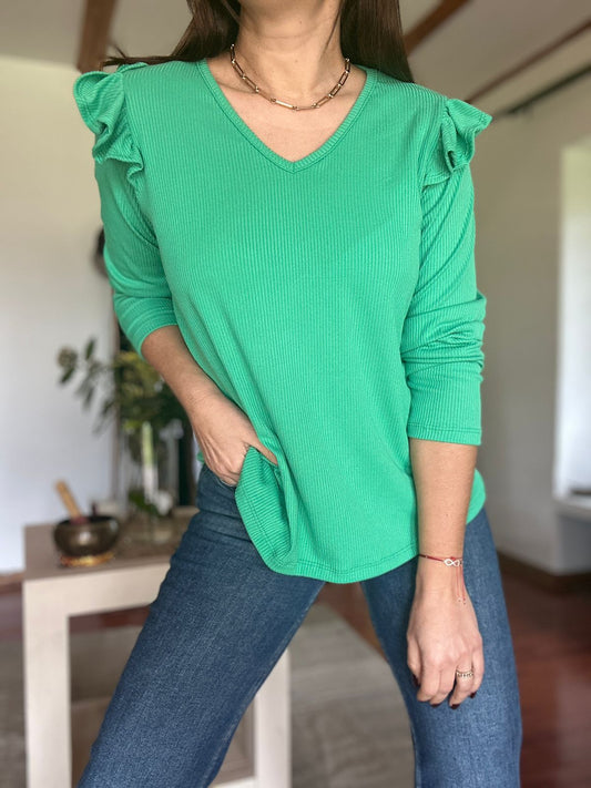 Polera Tailandia Verde