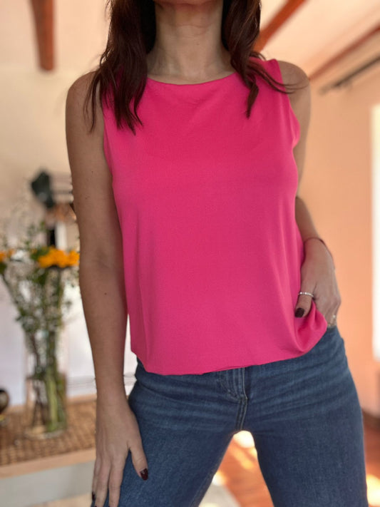 Polera Lima Fucsia