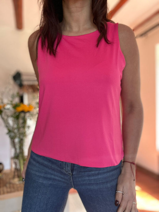 Polera Lima Fucsia