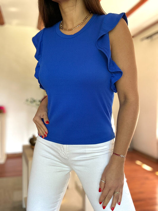 Polera Napoles Azul